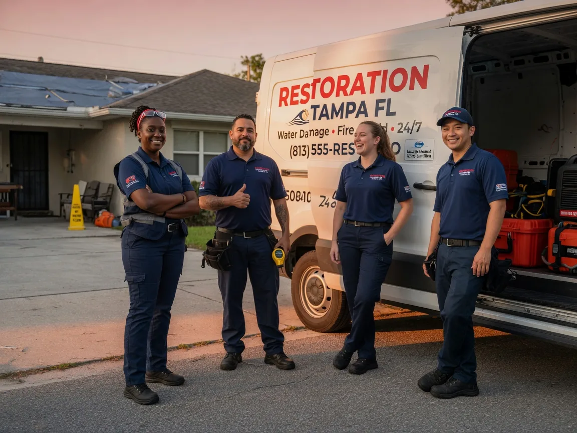 Water Damage Restoration company in Poteet, TX